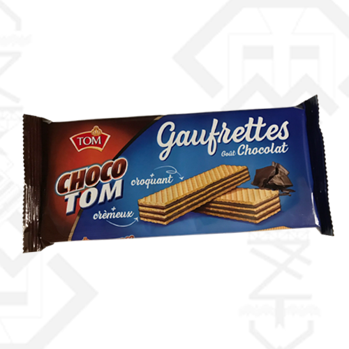 Gaufrette au chocolat -Tom- 100g