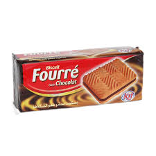 BISCUIT FOURRE AU CHOCOLAT